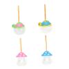 Sosoport 4-Piece Mini Fish Tanks with Handle view 1