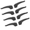 HOMSFOU 8-Piece Silicone Non-Slip Eyeglass Ear Hooks view 1