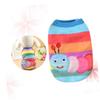 Warm Cartoon Embroidered Dog Costume, XL, Coral Fleece for Dogs and Cats view 1