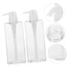 TOVINANNA 2-Pack 650 mL Refillable PETG Pump Bottles for Shampoo and Shower Gel view 4