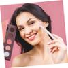 HAPINARY 9-Piece Portable Concealer Brushes with Sponge Heads view 3