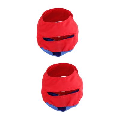 HAPINARY 2-Piece Cat Bathing Hood with Muzzle Function, Nylon Grooming Tool