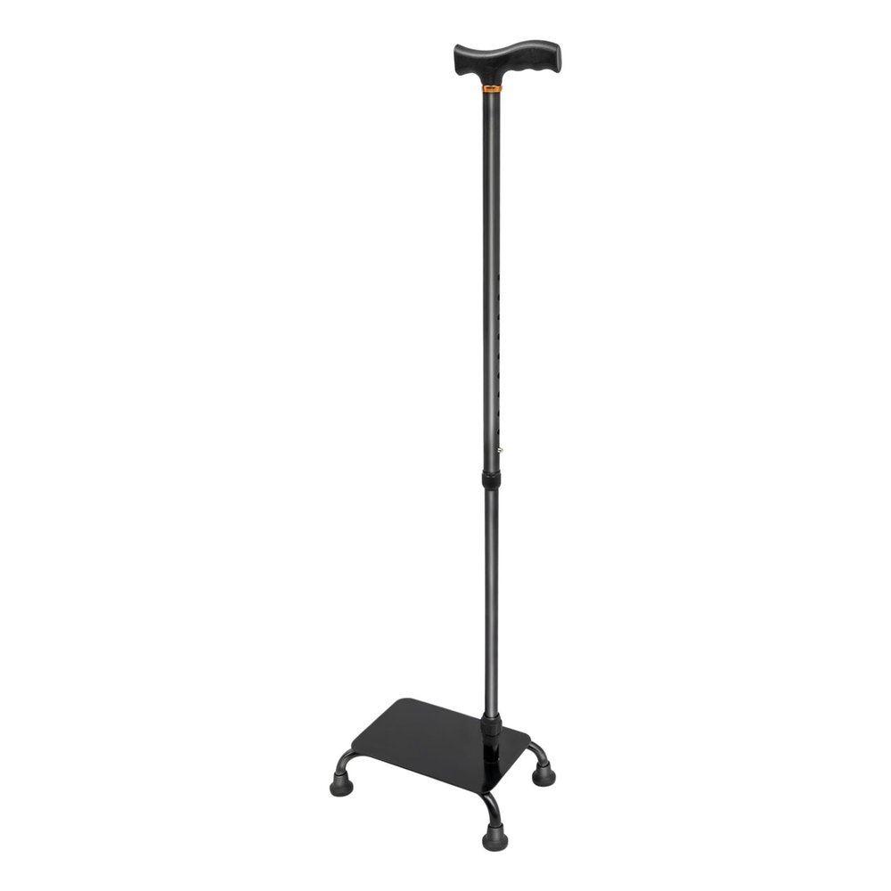 Adjustable Stair-Climbing Aid Cane with Base