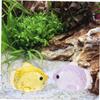 Sosoport 40pcs Miniature Fish Resin Decoration view 3