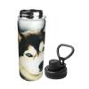 Siberian Dog Sport Water Bottle, Insulated, Stainless Steel, 530 ml view 2