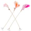 BESPORTBLE Interactive Cat Teaser with Suction Cup - 3 Pieces view 1