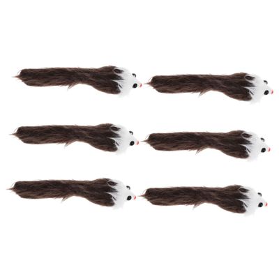 BESPORTBLE Unique Mouse Toy - 6 Pack Plush Mice with Squeaker