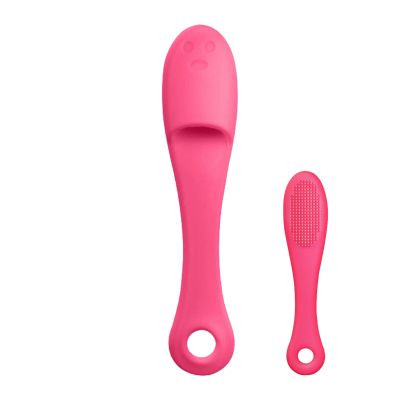 Cat Chin Brush | Silicone Finger Toothbrush for Pets