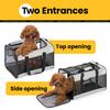 Conlun Soft-Sided Dog Carrier Bag, L, Gray view 3
