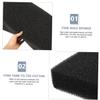 BESPORTBLE Aquarium Filter Mat Sponge Filter, Black High-Flow Sponge for Freshwater and Saltwater Aquariums view 4