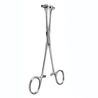 HONGTU Implant Septum Piercing Clamps, Ear/Nose Tool, 316L Stainless Steel, Slotted Lock, for Ear, Lip, Nose, Navel, Tongue and Body Piercings