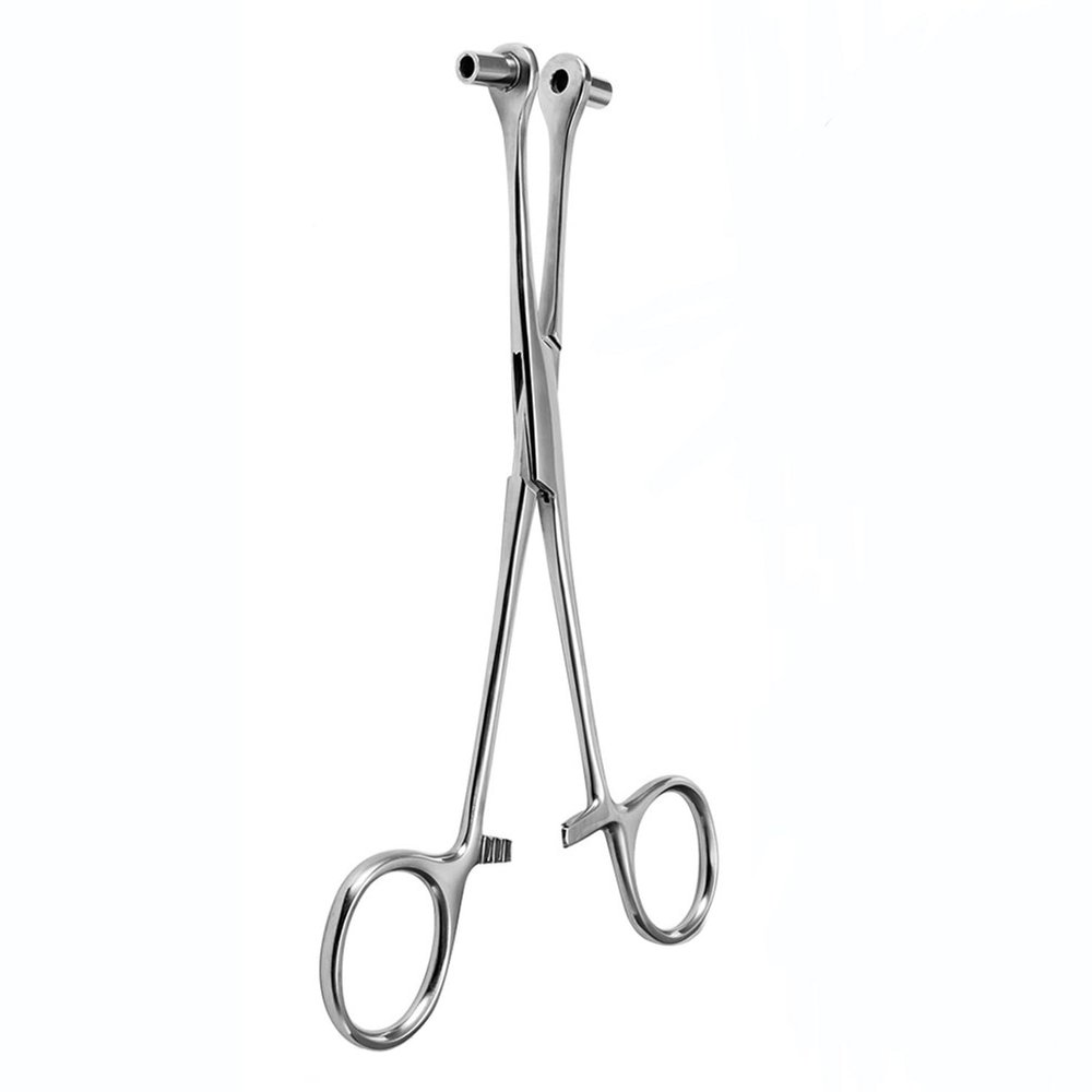 HONGTU Implant Septum Piercing Clamps, Ear/Nose Tool, 316L Stainless Steel, Slotted Lock, for Ear, Lip, Nose, Navel, Tongue and Body Piercings