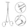 HONGTU Implant Septum Piercing Clamps, Ear/Nose Tool, 316L Stainless Steel, Slotted Lock, for Ear, Lip, Nose, Navel, Tongue and Body Piercings view 2