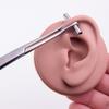 HONGTU Implant Septum Piercing Clamps, Ear/Nose Tool, 316L Stainless Steel, Slotted Lock, for Ear, Lip, Nose, Navel, Tongue and Body Piercings view 4
