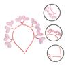 BESTYASH Valentine's Day Heart Headband with Heart Decorations view 2
