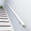 Wooden Stair Handrail for Older Adults and Children, White, 400 cm view 1