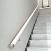 Wooden Stair Handrail for Older Adults and Children, White, 400 cm view 3