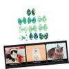BESPORTBLE 10-Pack Green Decorative Pet Bows view 4