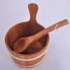 Cedar Sauna Bucket Set with Ladle and Insert view 3