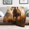 Thick Goat Blanket, Soft Flannel Fleece Sofa Throw, 140 x 180 cm view 2
