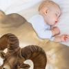 Thick Goat Blanket, Soft Flannel Fleece Sofa Throw, 140 x 180 cm view 4