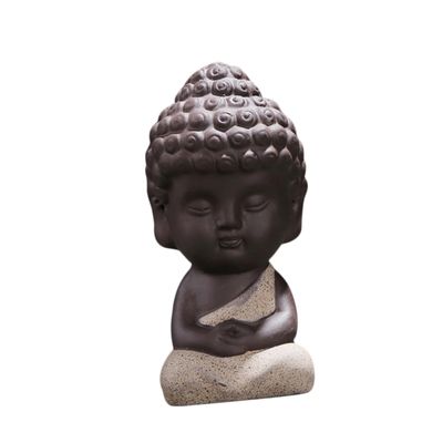 BESPORTBLE Aquarium Monk Decoration