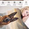 AAPZY Dog Fleece Blanket, Super Soft Plush Blanket for All Seasons, 130 x 150 cm view 3