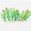 Sosoport Aquarium - 16 Pcs Realistic Artificial Grass for Aquariums view 3