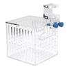Transparent Acrylic Aquarium Isolation Box with Adjustable Height view 1