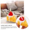 Warmhm Cheese-Shaped Aromatherapy Scented Paraffin Candle for Desk Decor, Weddings, Parties, and Living Rooms view 3