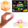FLUO Color-Changing Light-Up Ice Cubes, 12-Piece Set view 1