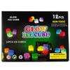 FLUO Color-Changing Light-Up Ice Cubes, 12-Piece Set view 3