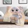 Flannel Cat Couch Blanket, Warm Super-Soft All-Season Blanket, 180 x 200 cm view 2