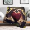 AAPZY Cute Mouse Soft Flannel Fleece Blanket for Children and Adults, Four-Season Blanket for Bed or Couch, 130 x 180 cm view 2