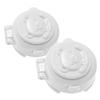 Child Safety Button Covers, 2-Pack, ABS for Washing Machine Switches view 1