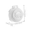 Child Safety Button Covers, 2-Pack, ABS for Washing Machine Switches view 2