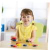 Lime Hair Clips, 3-Piece Plastic Set for Girls with Fruit Motif view 4
