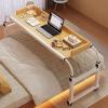 Adjustable Over-Bed Table with Wheels and Height Adjustment view 1