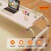 Adjustable Over-Bed Table with Wheels and Height Adjustment view 2