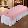 Highdi Massage Table Sheet with Face Hole, Navy, 80 x 200 cm view 4