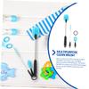 FRCOLOR 9-Piece Bottle Cleaning Brush Set for Baby and Water Bottles view 4