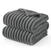 BEDSURE Waterproof Dog Blanket, 60 x 80 in, Washable Plush Blanket for Large Dogs, Gray view 1