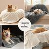 BEDSURE Waterproof Dog Blanket, 60 x 80 in, Washable Plush Blanket for Large Dogs, Gray view 4
