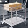DHNDSDP 201 Stainless Steel Salon Trolley, 2-Tier, 150 kg Capacity, 60 × 45 × 90 cm view 3