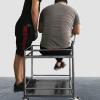 DHNDSDP 201 Stainless Steel Salon Trolley, 2-Tier, 150 kg Capacity, 60 × 45 × 90 cm view 4