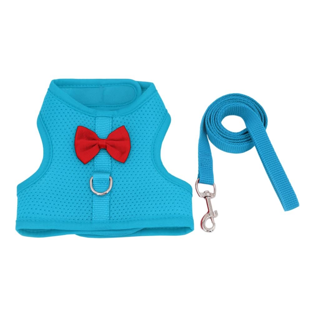 Rabbit Harness with Leash, Adjustable Small Animal Vest Harness