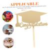 OKUMEYR 10-Piece Graduation Cupcake Toppers view 4