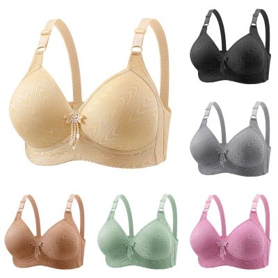 Women's Wireless Push-Up Bra for Large Breasts