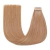 Tape-In Hair Extensions, 20 Pieces, 50 g, Human Hair, Seamless PU Hair Pieces, Silky Smooth (#10, 18 in/45 cm) view 1
