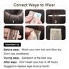 Tape-In Hair Extensions, 20 Pieces, 50 g, Human Hair, Seamless PU Hair Pieces, Silky Smooth (#10, 18 in/45 cm) view 4